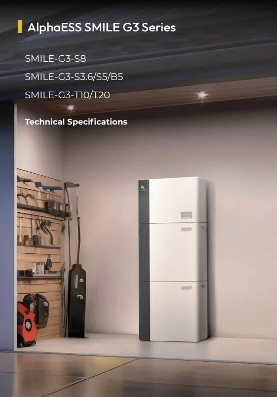 AlphaESS SMILE-G3 thuisbatterij in een garage